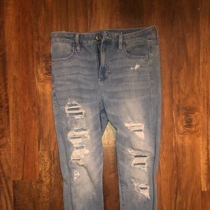 american eagle jeans size 10 short